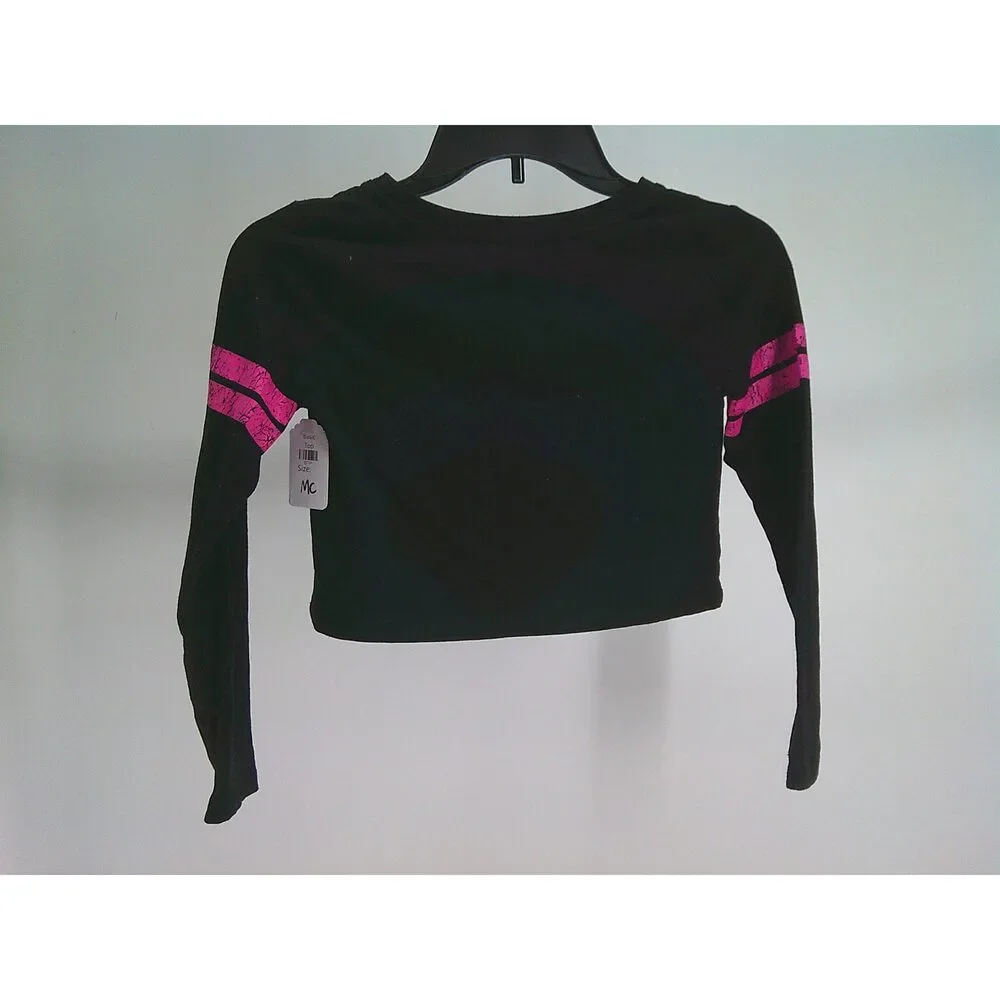 Pre-Owned Dance Crop T Under Armour  Large Child Pink Jazz Hip Hop